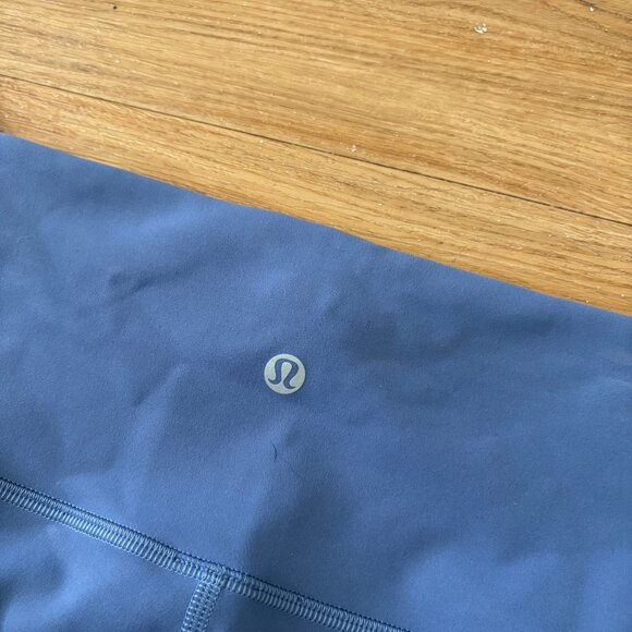 Lululemon Athletic Wunder Train High Rise Short 6” Water Drop Women’s Size 6 - Picture 7 of 9
